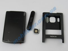 Корпус телефону Nokia 6500 чорний. High Copy