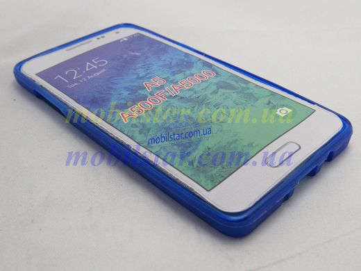 Силикон для Samsung A500, Samsung A5 синий