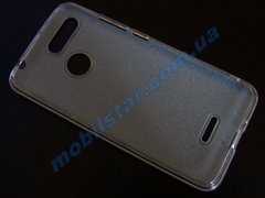 Силікон для Xiaomi Redmi 6 сріблястий блискучий