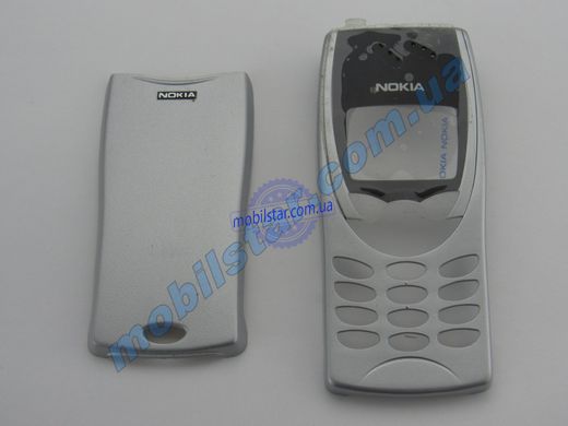 Корпус телефона Nokia 8210 серебристый. AA