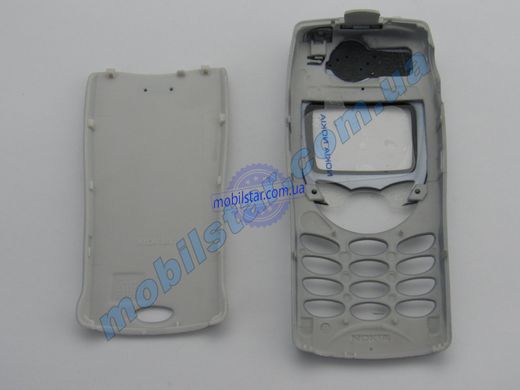 Корпус телефона Nokia 8210 серебристый. AA