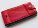 Шкіряний чохол-фліп для Microsoft Lumia 540, Nokia 540 червоний