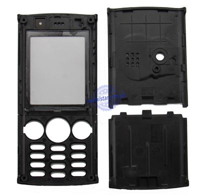 Корпус телефону Sony Ericsson K630 чорний. AAA