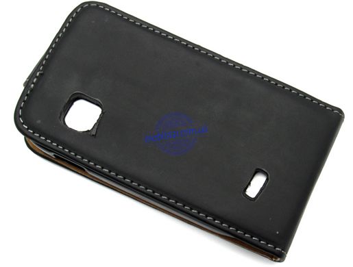 Чохол-книжка для Samsung S5670 чорна фліп