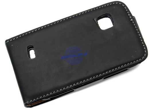 Чохол-книжка для Samsung S5670 чорна фліп