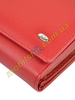 Жіночий гаманець еко-шкіра ST W46 червоний