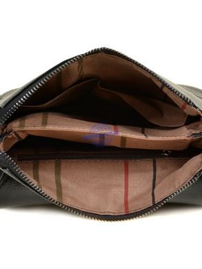 Кожаная сумка через плечо "Bretton" 508-1 черная