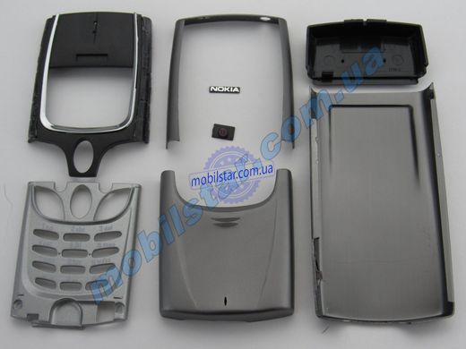 Корпус телефона Nokia 8850 серый. AA