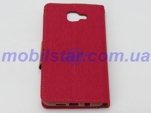 Чохол-книжка для Samsung A710, Samsung A7 червона goospery