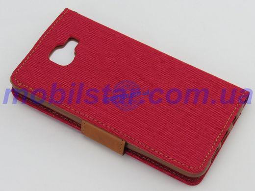 Чохол-книжка для Samsung A710, Samsung A7 червона goospery