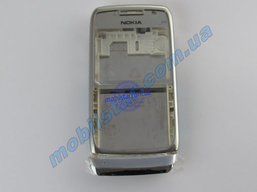 Корпус телефону Nokia E71 білий. High Copy