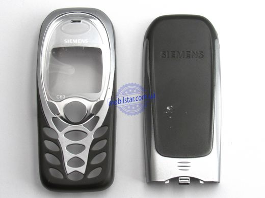 Корпус телефону Siemens A60, C60 сірий. AA