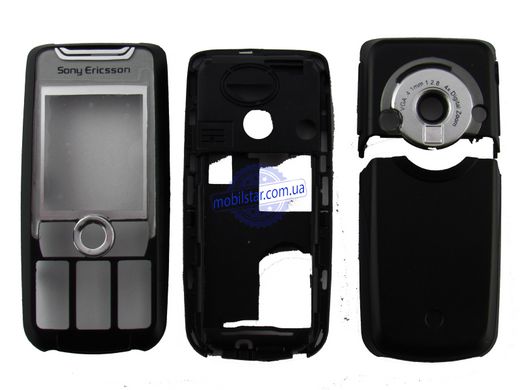 Корпус телефону Sony Ericsson K700 чорний. AAA