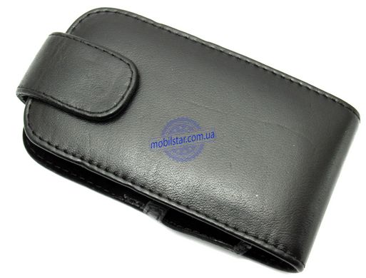 Кожаный чехол-флип для Samsung S3600 черный
