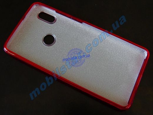 Чехол для Xiaomi Redmi Note5 Pro, Xiaomi Note5Pro красный блестящий
