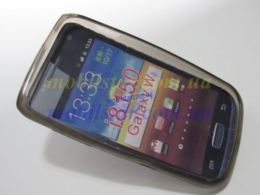 Чехол для Samsung I8150, Samsung Galaxy W черный