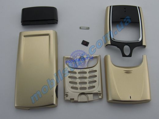 Корпус телефона Nokia 8850 золотистый. AA