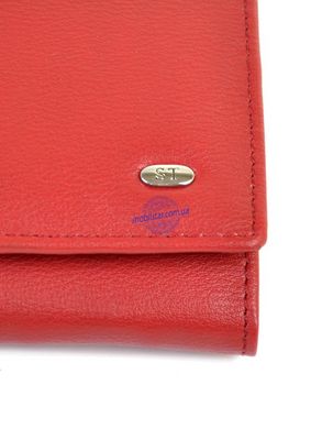Жіночий гаманець еко-шкіра ST W501 червоний