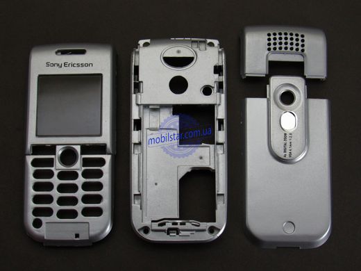 Корпус телефону Sony Ericsson K300 срібний. AAA