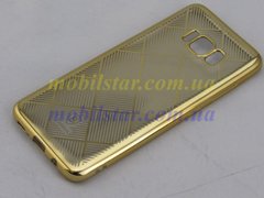 Силікон для Samsung S8, Samsung G950 золотистий
