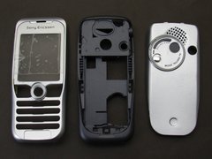 Панель телефона Sony Ericsson K500 серебристый. AAA