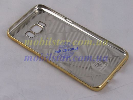 Силикон для Samsung S8, Samsung G950 золотистый