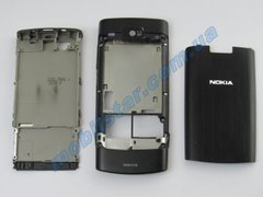 Корпус телефона Nokia X3-02 черный. High Copy