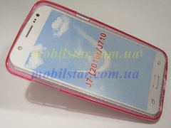 Силикон для Samsung J710, Samsung J7 розовый
