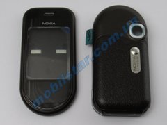 Корпус телефона Nokia 7370 коричневый. High Copy