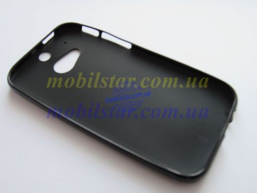 Силикон для HTC One M8 черный