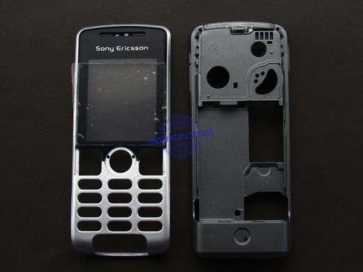 Корпус телефону Sony Ericsson K510 срібний. AAA
