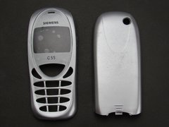 Панель телефона Siemens C55 серебристый. AAA