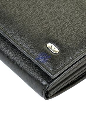 Жіночий гаманець еко-шкіра ST W1V чорний