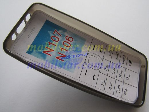 Чохол для Nokia 106, Nokia 107 чорний