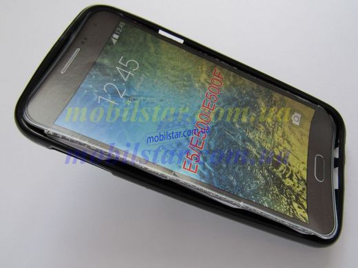 Чохол для Samsung E500, Samsung E5 чорний