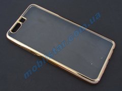 Чехол для Huawei P10 Plus, Huawei (VKY-L29) (золотистый ободок)
