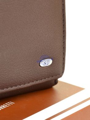 Жіночий гаманець еко-шкіра ST W11 коричневий