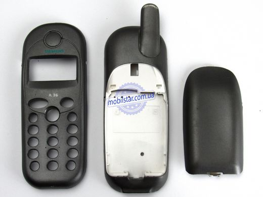 Корпус телефону Siemens A36 сірий. AA