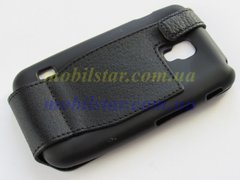 Кожаный чехол-флип для LG L7 Dual, LG P715 черный