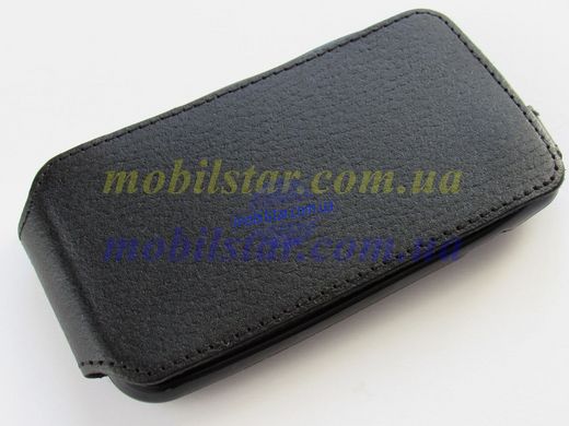 Кожаный чехол-флип для LG L7 Dual, LG P715 черный