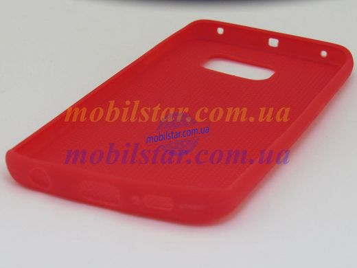 Чохол для Samsung S6 Edge, Samsung G925, Samsung G925F червоний (сітка)
