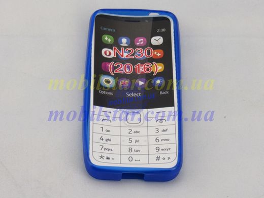 Силикон для Nokia 230 синий