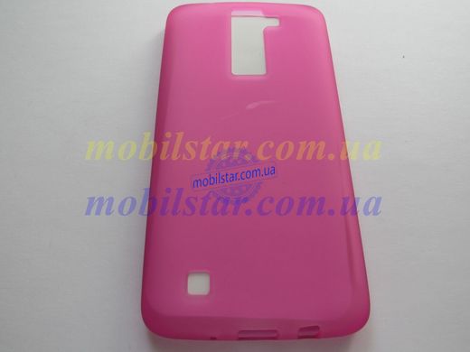 Силикон для LG K8 розовый