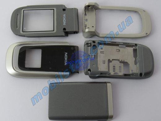 Корпус телефону Nokia 2660 серый. High Copy