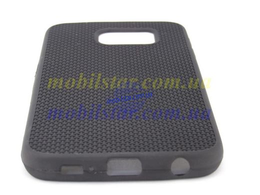 Чехол для Samsung S6 Edge, Samsung G925, Samsung G925F черный (сетка)