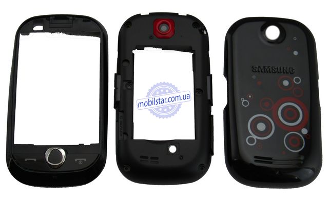Корпус телефону Samsung S3650 чорний High Copy