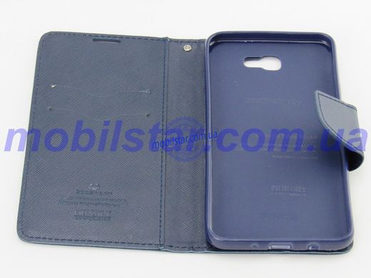 Чехол-книжка для Samsung J7 Prime, Samsung G610, Samsung G610F синяя goospery
