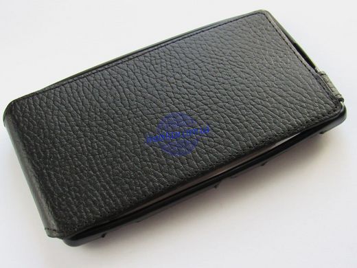 Кожаный чехол-флип для Sony Xperia ZL C6502, Sony Xperia C6503 черный