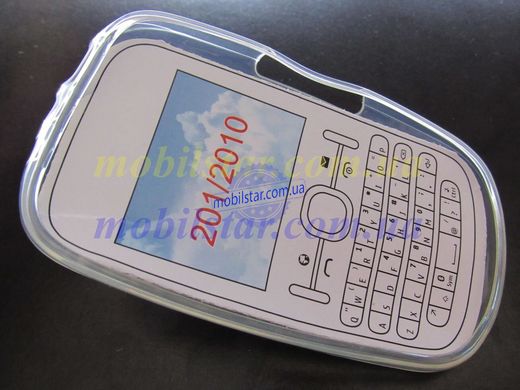 Чехол для Nokia 200, Nokia 201, Nokia 2010 белый