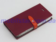 Футляр книжка Iphone 7G, 7S бордовый goospery 1